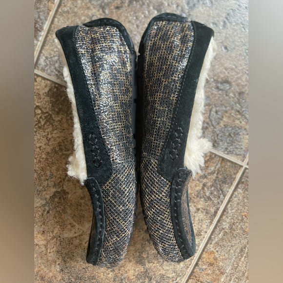 UGG Ansley Cheetah Leopard Glitter Slippers- SIZE MEASURED, Women’s 7? - Picture 7 of 11